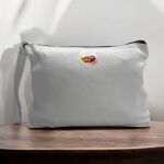 Canvas Pouch with Handle and Zipper Thumbnail