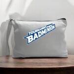 Canvas Pouch with Handle and Zipper Thumbnail