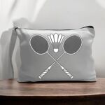 Canvas Pouch with Handle and Zipper Thumbnail