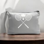 Canvas Pouch with Handle and Zipper Thumbnail