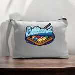 Canvas Pouch with Handle and Zipper Thumbnail