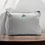Canvas Pouch with Handle and Zipper Thumbnail