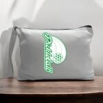 Canvas Pouch with Handle and Zipper Thumbnail