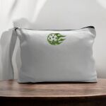 Canvas Pouch with Handle and Zipper Thumbnail