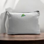 Canvas Pouch with Handle and Zipper Thumbnail