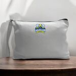 Canvas Pouch with Handle and Zipper Thumbnail
