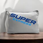 Canvas Pouch with Handle and Zipper Thumbnail