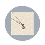 8" Round MDF Clock Thumbnail