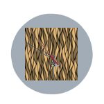 8" Round MDF Clock Thumbnail