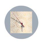 8" Round MDF Clock Thumbnail