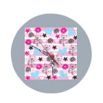 8" Round MDF Clock Thumbnail