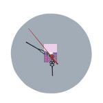 8" Round MDF Clock Thumbnail