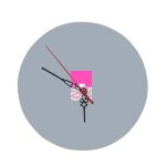 8" Round MDF Clock Thumbnail