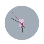 8" Round MDF Clock Thumbnail