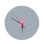 8" Round MDF Clock Thumbnail