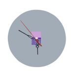 8" Round MDF Clock Thumbnail