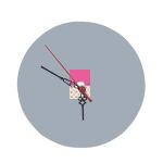 8" Round MDF Clock Thumbnail