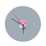 8" Round MDF Clock Thumbnail