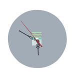 8" Round MDF Clock Thumbnail