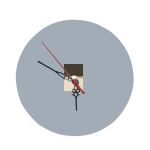 8" Round MDF Clock Thumbnail