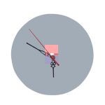 8" Round MDF Clock Thumbnail