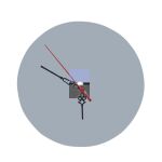 8" Round MDF Clock Thumbnail