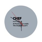 8" Round MDF Clock Thumbnail