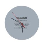 8" Round MDF Clock Thumbnail