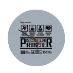8" Round MDF Clock Thumbnail