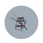 8" Round MDF Clock Thumbnail