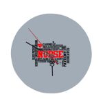 8" Round MDF Clock Thumbnail