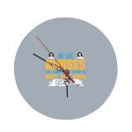 8" Round MDF Clock Thumbnail