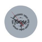 8" Round MDF Clock Thumbnail
