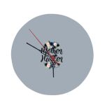 8" Round MDF Clock Thumbnail