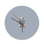 8" Round MDF Clock Thumbnail