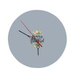 8" Round MDF Clock Thumbnail