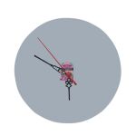 8" Round MDF Clock Thumbnail