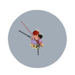 8" Round MDF Clock Thumbnail