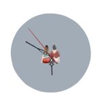 8" Round MDF Clock Thumbnail