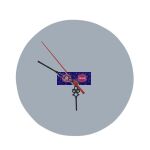 8" Round MDF Clock Thumbnail