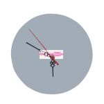 8" Round MDF Clock Thumbnail