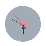 8" Round MDF Clock Thumbnail