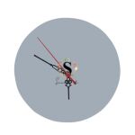 8" Round MDF Clock Thumbnail