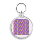 Acrylic Circle Keychain - F22 Thumbnail