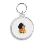 Acrylic Circle Keychain - F22 Thumbnail