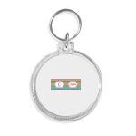 Acrylic Circle Keychain - F22 Thumbnail