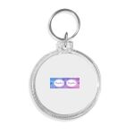 Acrylic Circle Keychain - F22 Thumbnail