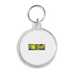 Acrylic Circle Keychain - F22 Thumbnail