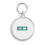 Acrylic Circle Keychain - F22 Thumbnail