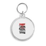 Acrylic Circle Keychain - F22 Thumbnail